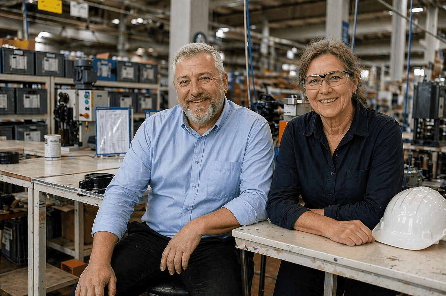 Grey Haired Gurus in a manufacturing environment