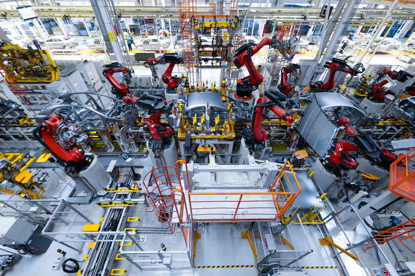Engineer working in a manufacturing environment